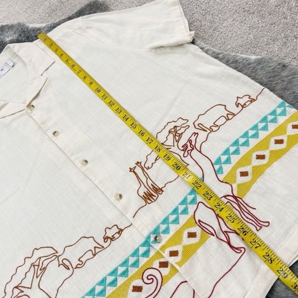 ASOS Safari Embroidered Shirt - Picture 9 of 10